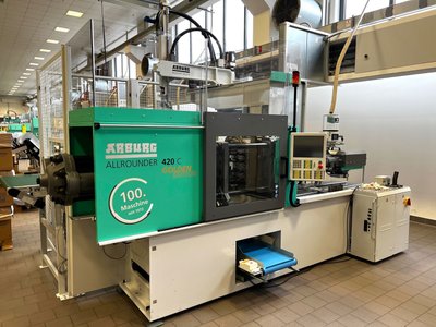 100e spuitgietmachine van ARBURG voor H&K Müller