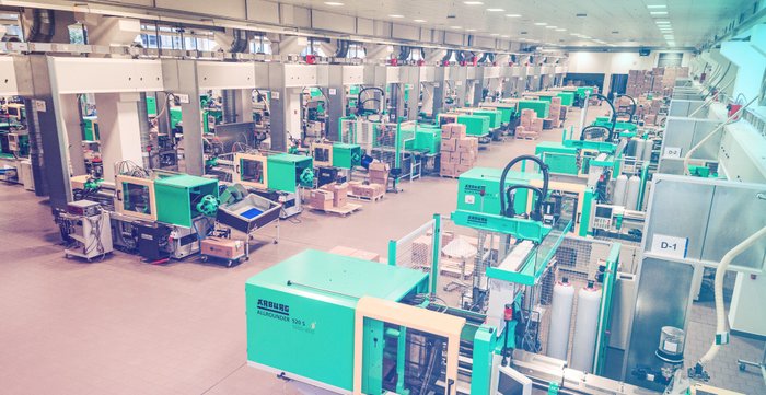 Injection moulding factory H&K Müller