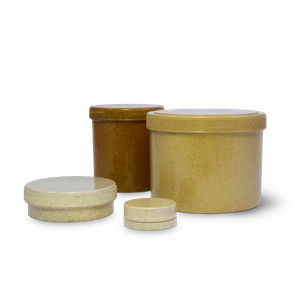 bioplastic jars from the manufacturer H&K Müller